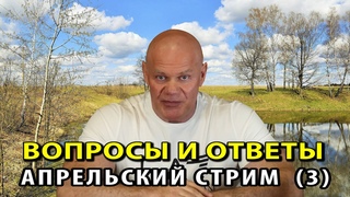 Ответы на вопросы в третьей части апрельского стрима