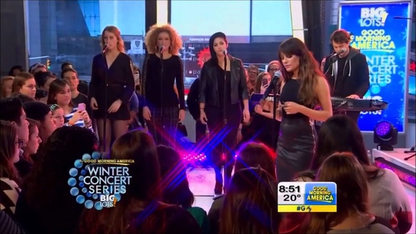 Battlefield Lea Michele LIVE GOOD MORNING AMERICA