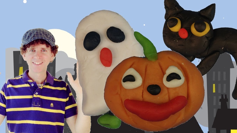 Halloween Actions Song For Kids, Walk Like A Ghost, Pre School,