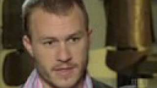 HEATH LEDGER PASSIONATELY OPPOSING IRAQ