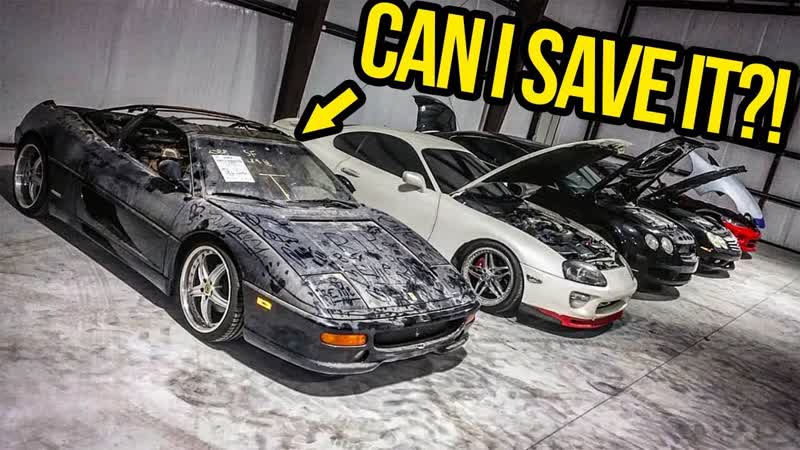 My Cheap Ferrari Finally Comes Home ( And BIG SHOP NEWS ) GARAGE