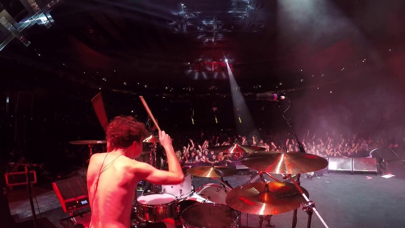 Marilyn Manson Drum Cam The Beautiful People Brandon