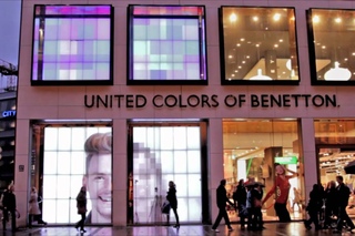 Живые видео стены от United Colors of Benetton
