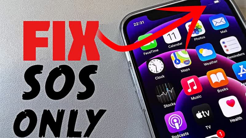 Searching i Phone, Fix signal dropping, No service, SOS