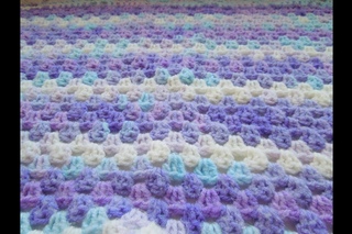 ДЕТСКИЙ ПЛЕД КРЮЧКОМ.How to crochet a baby blanket.