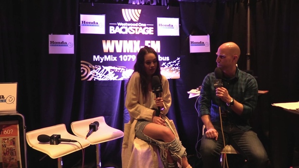 Bea Miller talks with Andre Styles at the 2017 Grammy
