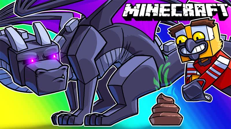 Minecraft Funny Moments Ender Dragon Turd