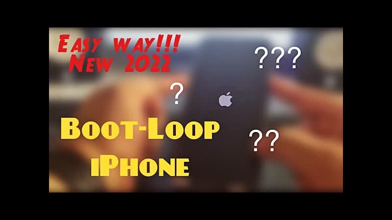 Solutions to fix apple logo stuck in boot loop i