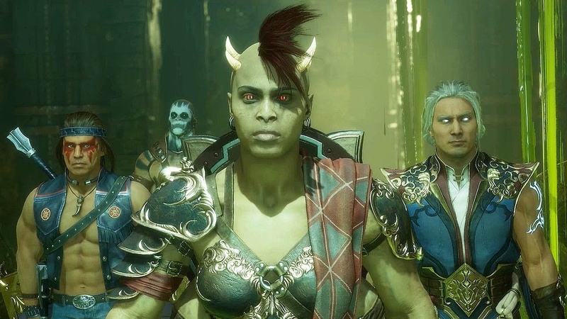 Mortal Kombat 11 Aftermath DLC Story Cutscene 1440p