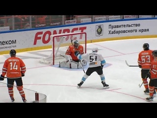 Amur vs Dinamo Mn I  I Highlights KHL / Амур - Динамо Мн I  I Обзор матча КХЛ