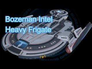 Star Trek Online. Bozeman Intel Heavy Frigate. Первый взгляд.