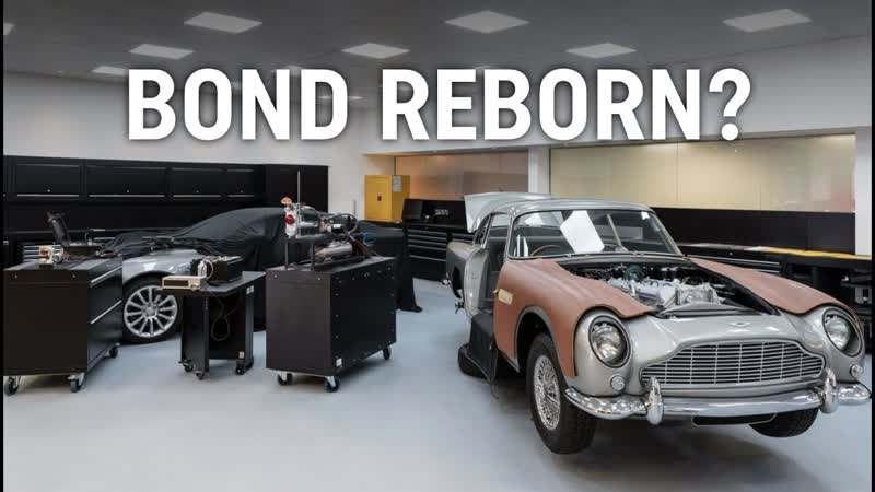 Aston Martin is building 25 DB5 Bond cars with REAL