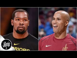 Kevin Durant responds to Richard Jefferson's criticism on Instagram | The Jump
