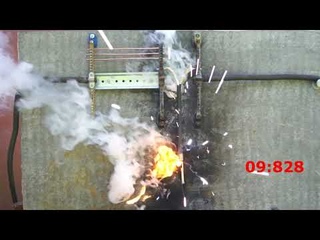 Моделирование пожара. Алгоритм зажигания изоляции проводников