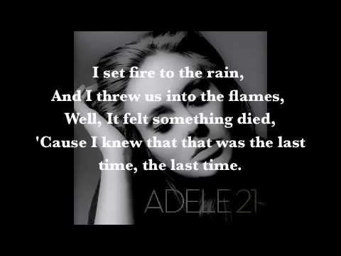 Adele Set Fire To The