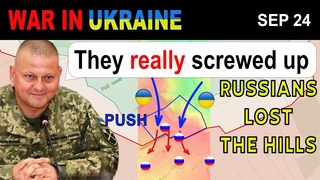 24 Sep: ITS OVER! UKRAINIANS HAVE THE HIGH GROUND! | War in Ukraine Explained