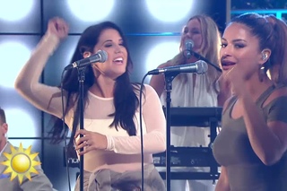 Linda Pira feat. Molly Sandn  Ey Gri - Nyhetsmorgon (TV4)
