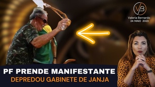 PF Prende Manifestante Que Depredou Gabinete de Janja - MArina Silva Peita PT