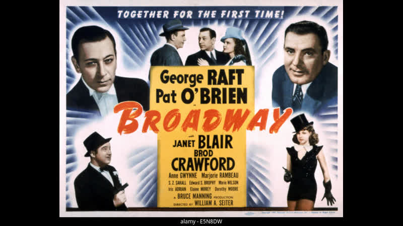 Broadway (1942) 720p George Raft, Pat OBrien, Janet