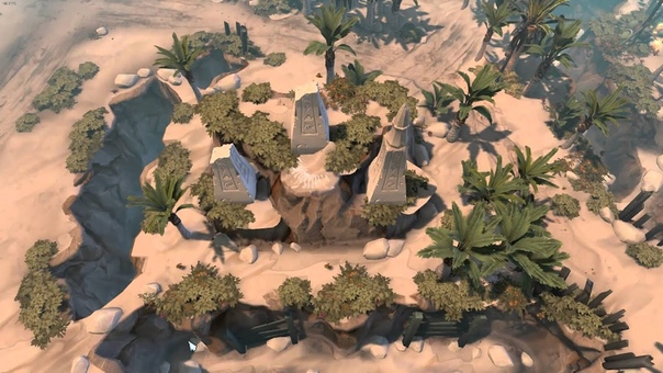 Dota 2 Desert Map