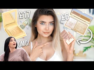 TESTING I HEART REVOLUTION MAKEUP KYLIE COSMETIC DUPE!