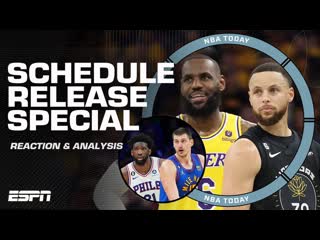 NBA SCHEDULE RELEASED  Breaking down Opening Week, Christmas Day games & more! | NBA Today