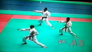 Чемпионат России 2001(wkf),на этом чемпионате впервые были введены правила исполнения бункая karate