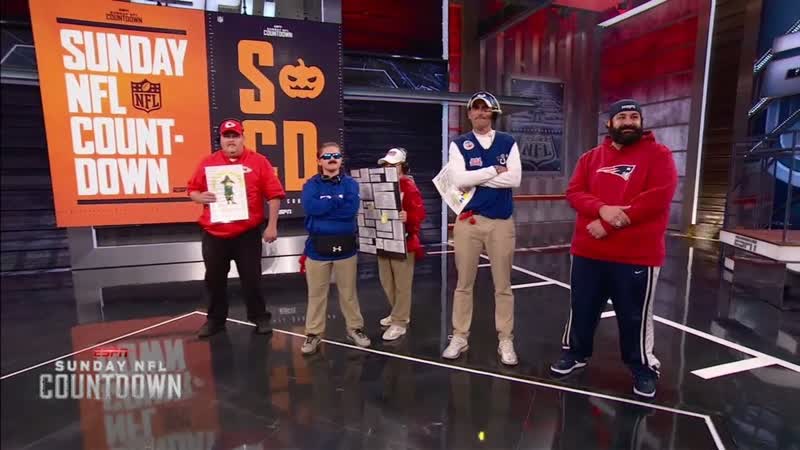 NFL coach look a likes crash the Countdown set, NFL Countdown,
