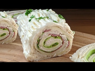 Fait en 5 min pour pater vos invits : bche sale pour les ftes / Recette dernire minute
