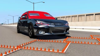 Drunk Car Crash  Funny Car Accident crashes & stunts , and fun Massive Spike Strip Pileup Crashes #1