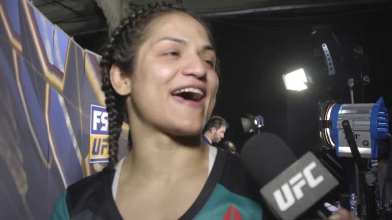 UFC 210: Cynthia Calvillo Backstage