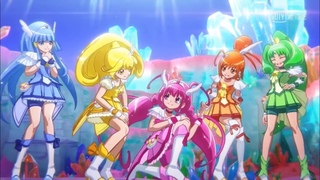 Pretty Cure resurrected through The Bifrost | Portals Scene