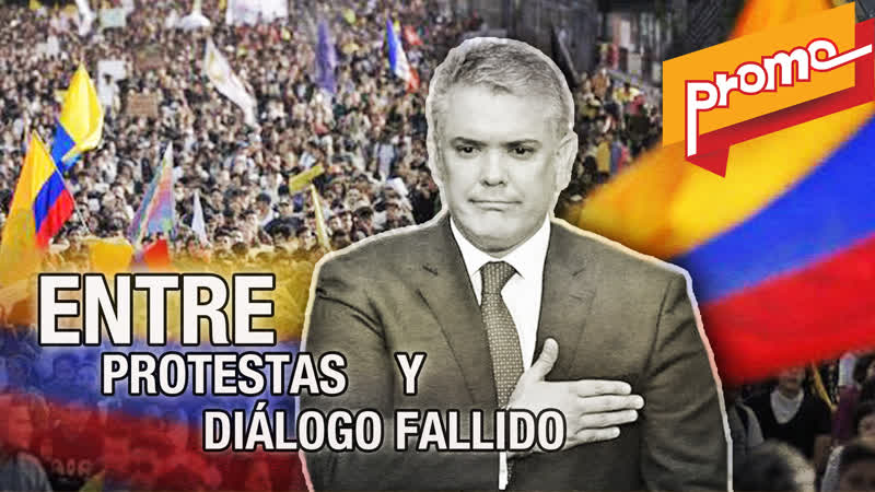 Promo Detrás de la Razón: Colombia entre paro y diálogo