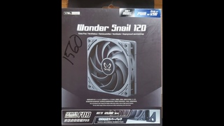 Scythe Wonder Snail 120 PWM (WS1225FD12-P) Fan Review, Pt 1