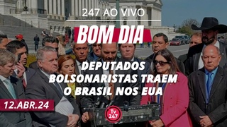 Bom dia 247: Deputados bolsonaristas traem o Brasil nos EUA ()