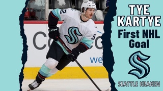 Tye Kartye #52 (Seattle Kraken) first NHL goal Apr 26, 2023