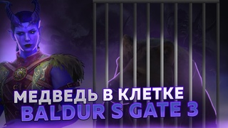 МЕДВЕДЬ В КЛЕТКЕ, НАШЛА ХАЛЬСИНА Baldur's Gate 3 Прохождение #3