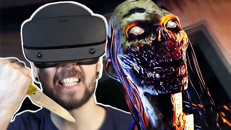 Fighting Zombies in VR is TERRIFYING, The Walking Dead Saints and Sinners VR,