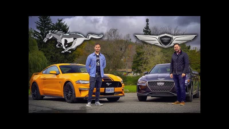 2019 Genesis G70 3. 3t vs Ford Mustang GT, , Grow Up or Bro