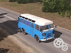 85RUS PAZ-672 (blue) traffic