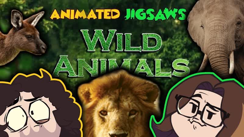 Animated Jigsaws: Wild Animals Game