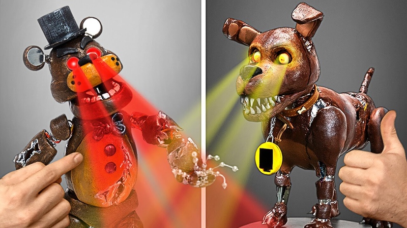Lights, Camera Pizza I Made Fetch And Freddy Fazbear Animatronics At