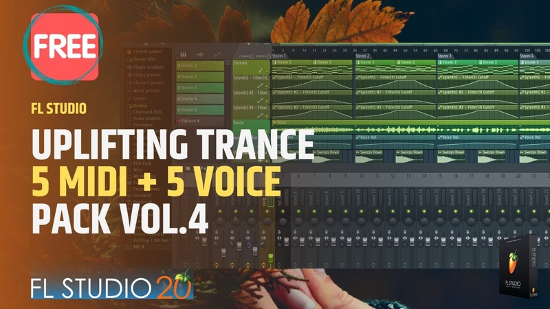 Uplifting Trance Midi + Voice Pack Vol.