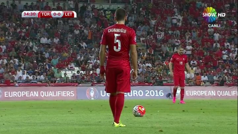 EURO 2016. Qual. Turkey Latvia (1 half, with turkish