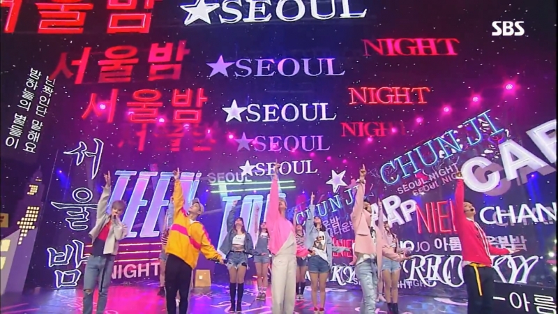 Teen Top Seoul Night Inkigayo