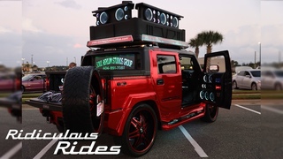 Worlds Loudest Hummer Boasts 86 Speakers | RIDICULOUS RIDES