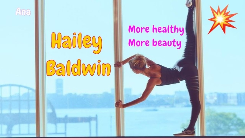Hailey Baldwin Incredible Workout, Gym, Excercive, Angle workout
