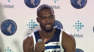 2019-20 Timberwolves Media Day | Noah Vonleh and Tyrone Wallace On Joining The Team