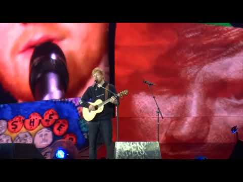 Ed Sheeran One Life (first public performance) Letiště Letňany, Prague 08, 07,