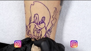 Neo Traditional Tattoo - Yosemite Sam